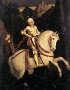 Franz Pforr St George and the Dragon painting